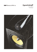 Bowers & Wilkins Signature-805-Owners-Manual 